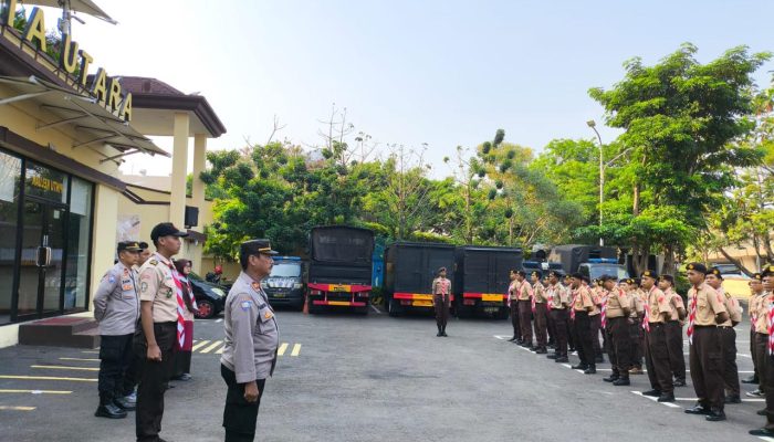 Pra-Dikdas Saka Bhayangkara Angkatan 008 Polres Metro Jakarta Utara Bentuk Generasi Muda Disiplin dan Berkarakter
