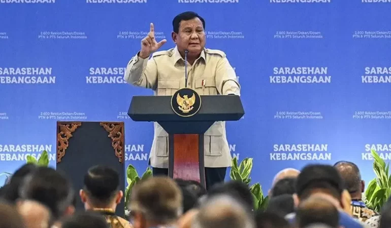 Prabowo: Kampus Harus Perkuat Kebebasan Akademik dan Riset